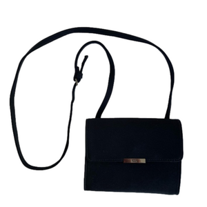 NWOT Enzo Angiolini Crossbody Wallet Bag Adjustable Multi-Pockets Vegan Suede